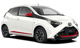  Toyota Aygo Automatic or similar car for hire